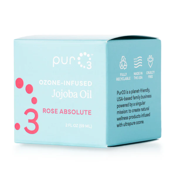 Ozone-Infused Jojoba Oil with Rose - Image 3