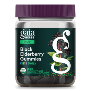 GaiaKids® Black Elderberry Kids Daily Gummies - 40 ct
