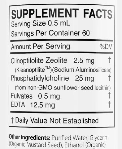 CytoDetox+ (CytoDetoxPlus) Zeolites Clinoptilolite with EDTA - Image 3