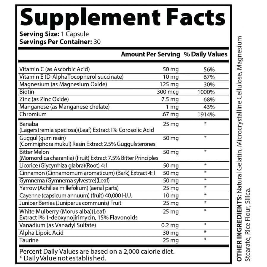 True Cellular Formulas Blood Sugar Support - Image 2