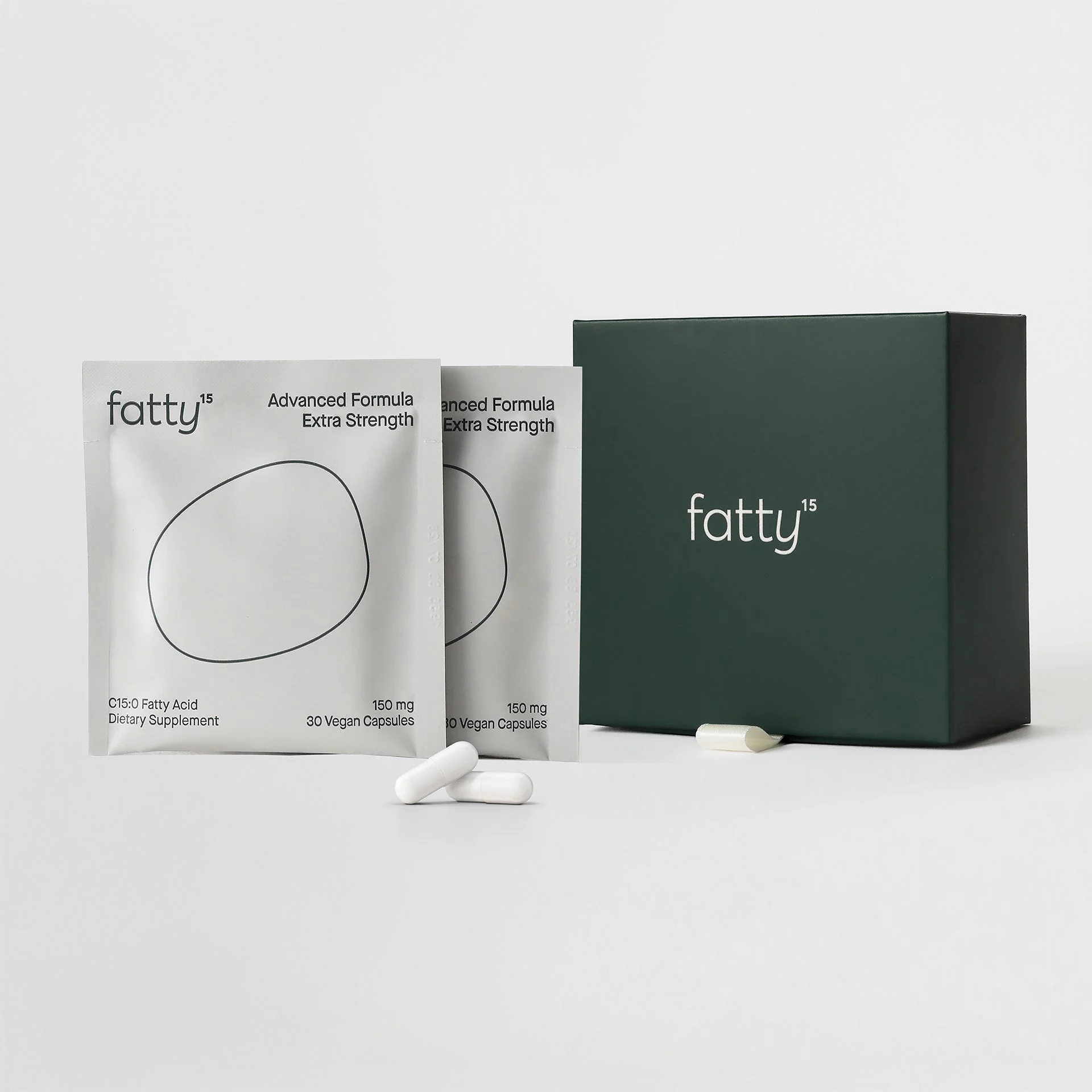 fatty15 Advanced Formula Extra Strength — 60ct Refill Box